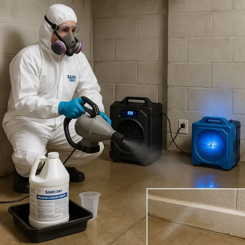 Sanitization and Odor Removal process in Bamberg County, SC