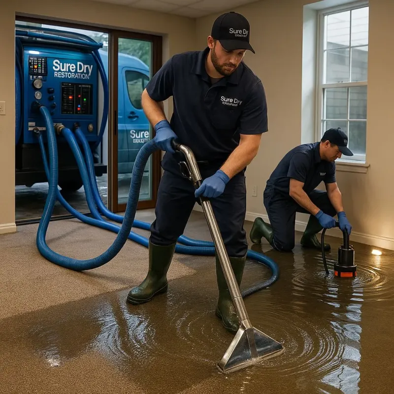 Water Extraction and Removal process in Bamberg County, SC